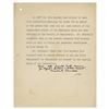 Image 1 : Winston Churchill Typed Letter Signed to Queen Elizabeth II