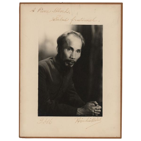 Ho Chi Minh Signed Photograph