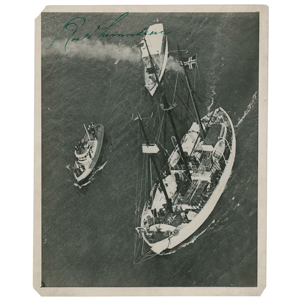 Roald Amundsen Signed Photograph