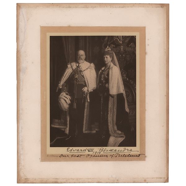 Alexandra of Denmark Signed Photograph
