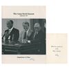 Image 1 : Menachem Begin Signed Booklet and Slip