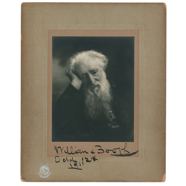 William Booth Signed Photograph