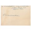 Image 1 : Subrahmanyan Chandrasekhar Signature