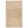 Image 1 : Thomas Clarkson Autograph Letter Signed