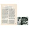 Image 1 : Lloyd H. Conover Signed Photograph and Booklet