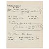 Image 1 : Francis Crick Handwritten Notes