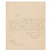 Image 1 : George M. Dallas Autograph Letter Signed