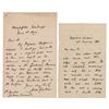 Image 1 : Archibald Geikie (2) Autograph Letters Signed