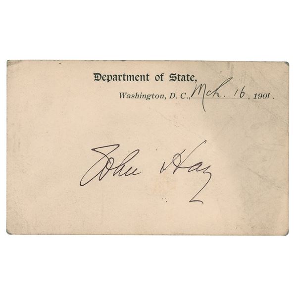 John Hay Signature