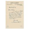 Image 1 : Frederick Gowland Hopkins Autograph Letter Signed