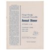 Image 1 : Robert F. Kennedy Signed Program