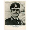Image 1 : King Hussein of Jordan Signed Photograph