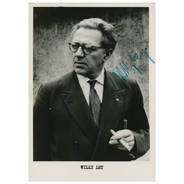 Willy Ley Signed Photograph