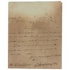 Image 1 : Edward Livingston Autograph Letter Signed