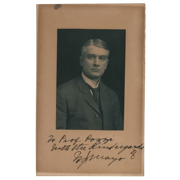 William J. Mayo Signed Photograph