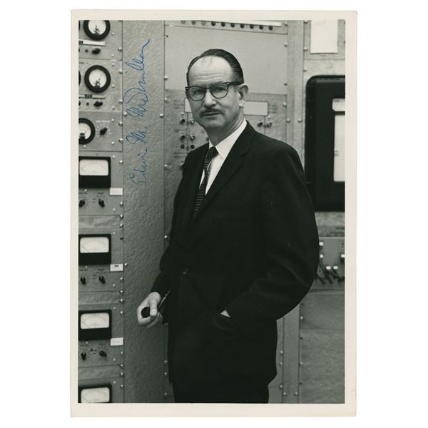 Edwin M. McMillan Signed Photograph