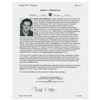 Image 1 : Rudolf Mossbauer Signed Bio Sheet
