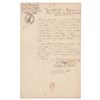 Image 1 : Gaspard de Prony Document Signed