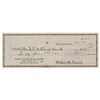 Image 1 : Melvin Purvis Signed Check