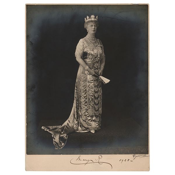 Queen Mary of Teck Signed Photograph