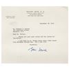 Image 1 : Benjamin Spock Typed Letter Signed
