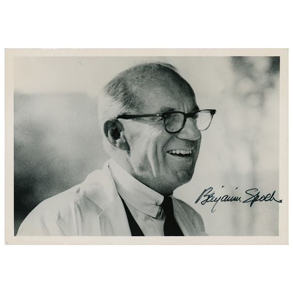 Benjamin Spock Signed Photograph