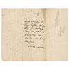 Image 1 : Charles Sumner Autograph Endorsement Signed