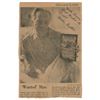 Image 1 : Willie Sutton Signed Newspaper Photo