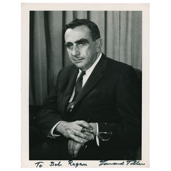 Edward Teller Signed Photograph