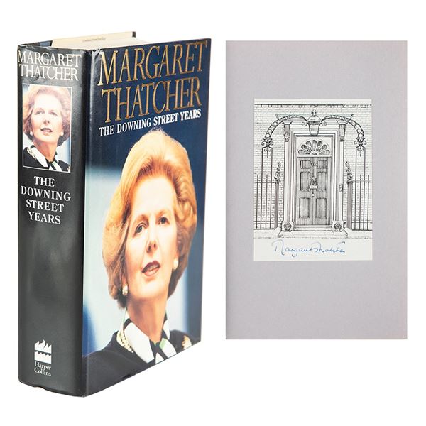 Margaret Thatcher Signed Book