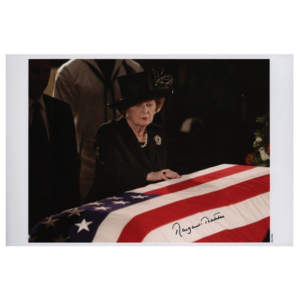 Margaret Thatcher Signed Photograph