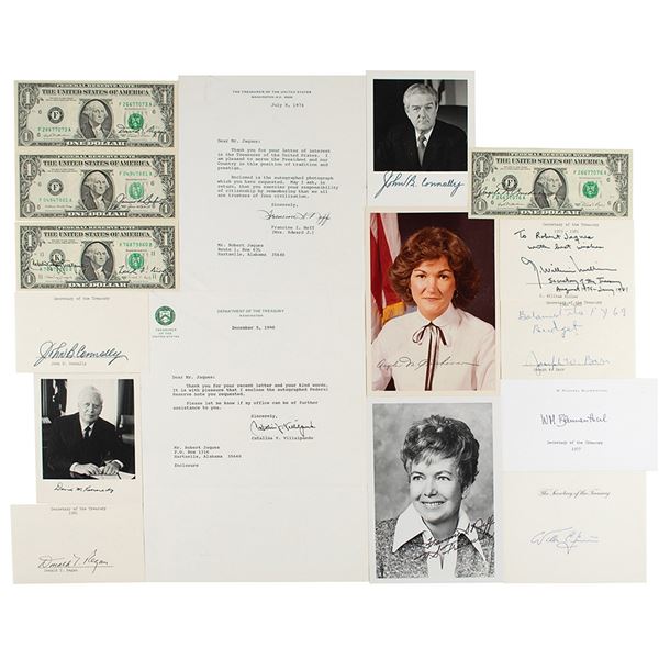 U.S. Treasury Department (16) Signed Items