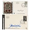 Image 1 : Elie Wiesel and Simon Wiesenthal Signed First Day Covers