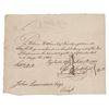 Image 1 : Oliver Wolcott, Jr. and Jedediah Huntington Document Signed