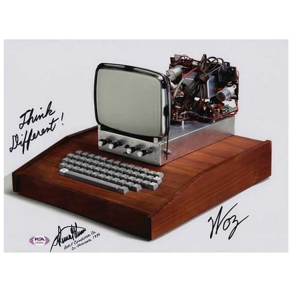 Steve Wozniak and Ronald Wayne Signed Photograph