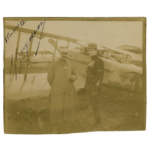 Georges Guynemer Signed Photograph