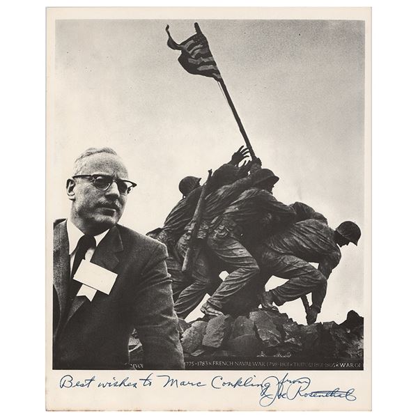 Iwo Jima: Joe Rosenthal Signed Photograph