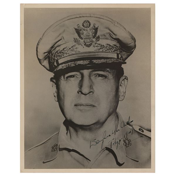 Douglas MacArthur Signed Photograph