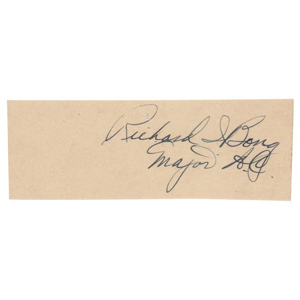 Richard Bong Signature