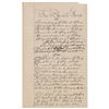 Image 1 : Civil War: Private Dalzell Autograph Manuscript Signed