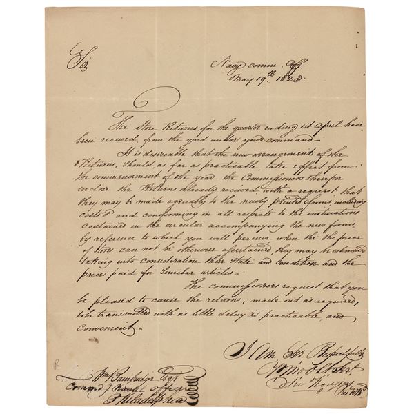John Rodgers Letter Signed