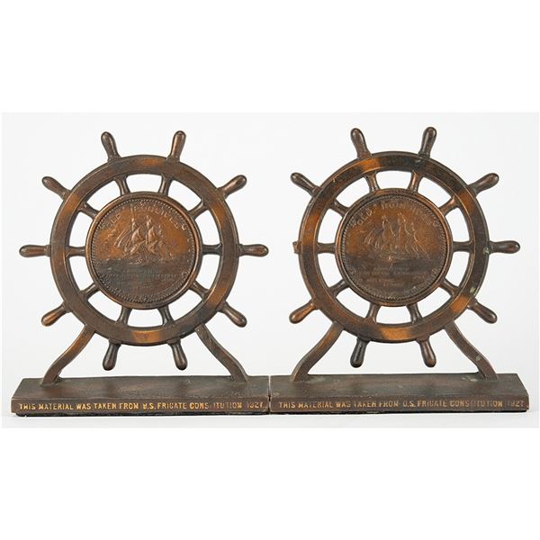 USS Constitution (2) Bookends
