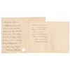 Image 1 : Fletcher Webster (2) Autograph Letters Signed
