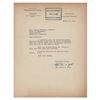 Image 1 : Sgt. Alvin C. York Typed Letter Signed
