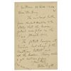 Image 3 : Wilbur and Orville Wright (2) Autograph Letters Signed