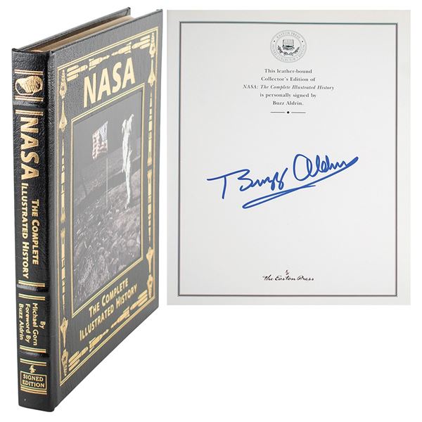 Buzz Aldrin Signed Book