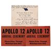 Image 1 : Apollo 12 (2) Arrival Ceremony Passes