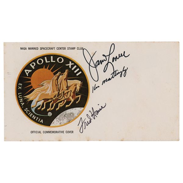 Apollo 13 Signed Cover