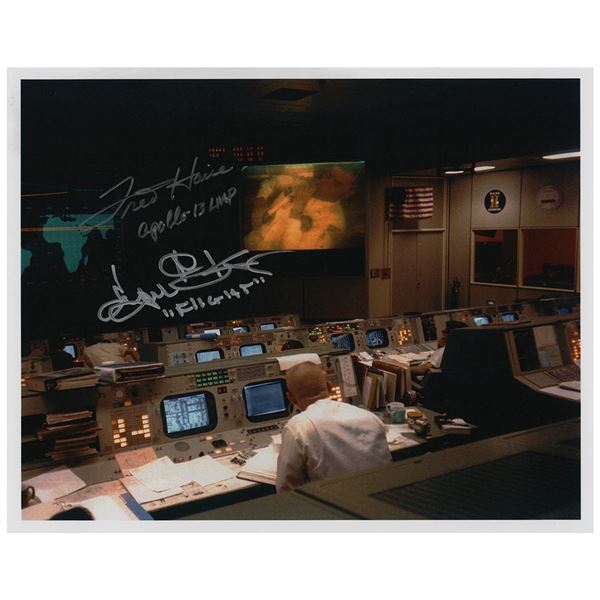 Apollo 13: Haise and Kranz Signed Photograph