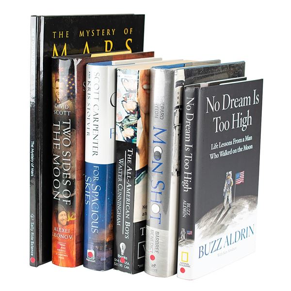 Astronauts (6) Signed Books